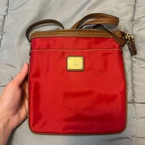 Lauren Ralph Lauren red purse